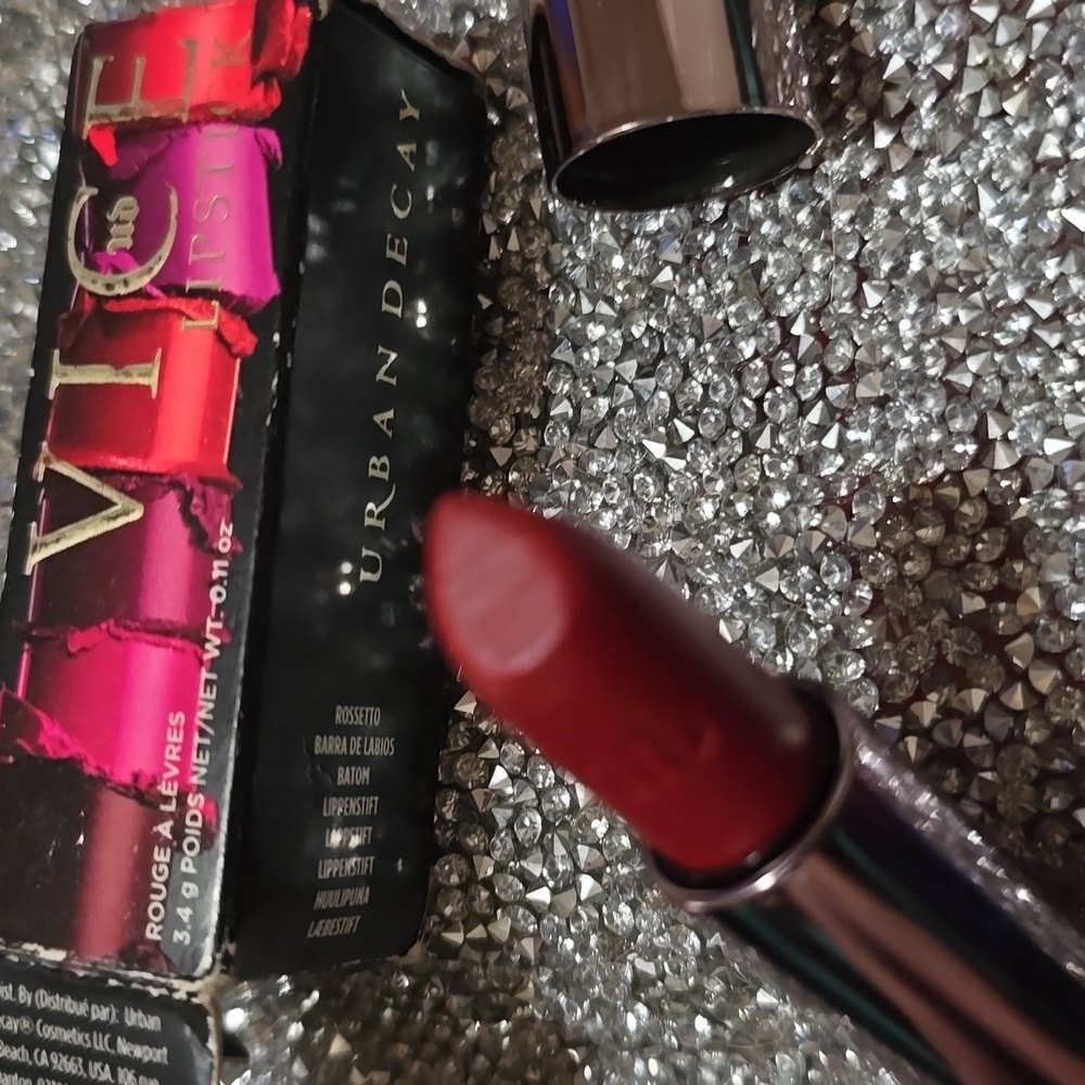 🧚‍♀️PLAID Urban Decay RARE SWATCHED 1X RARE Lipstick EUC